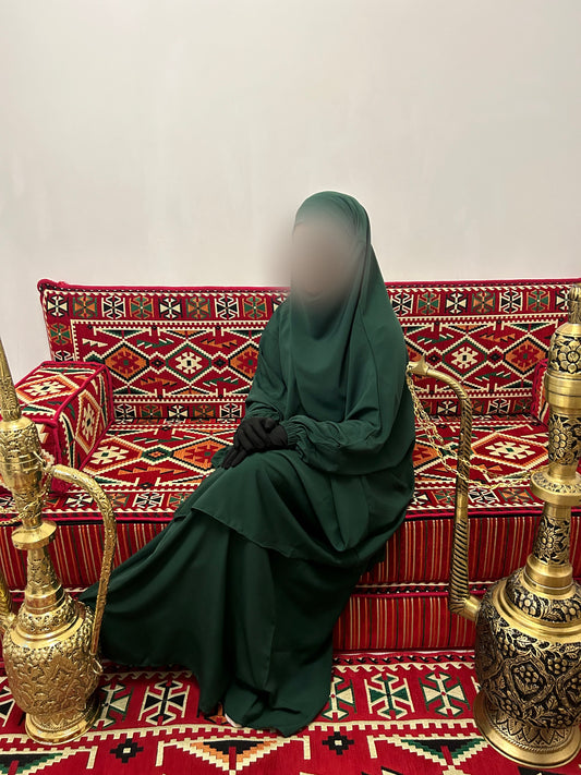 Green jilbabs